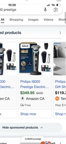 Box open new philips i9000 - new,