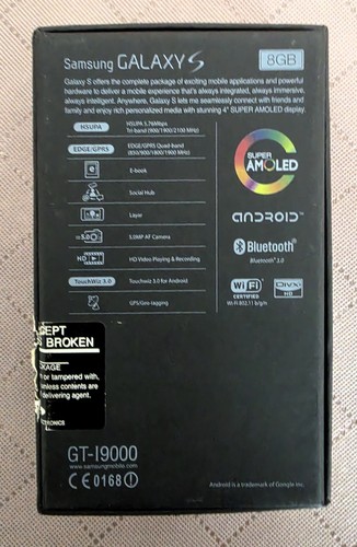 Samsung galaxy gt - -gt, i9000
